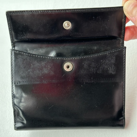 PRADA Spazzolato Leather Compact Wallet - Picture 6 of 14